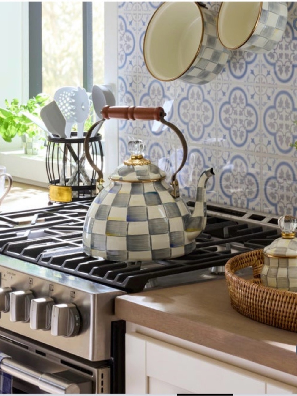 MC sterling check 3 quart kettle